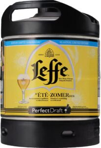 Le fût de bière Leffe d’été de 6 litres
