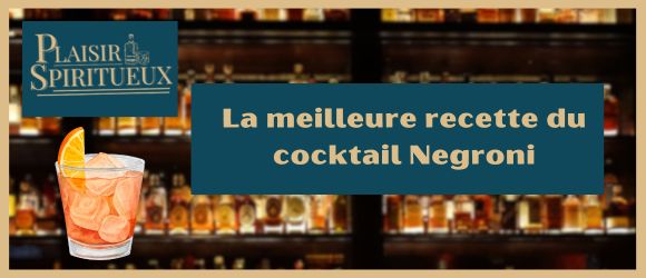 La meilleure recette du cocktail Negroni